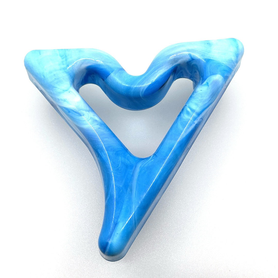  Blue Happy Heart Massage Tool