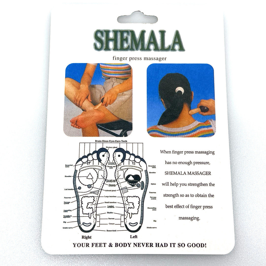 Shemala Massage Tool (Thumb & Finger) Back Chart