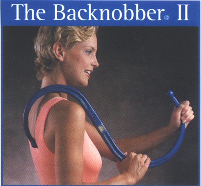 Backnobber II travel feature is one of the best sellers.  2 Colors  Blue and Black

Self Care Deep Tissue Massage Tool
Use On The Entire Body - Small & Large People
Relieve Muscular Pain That Comes from Stress, Injuries & Chronic Conditions
Taken Apart For Easy Storage And Travel - Locks Together Securely
Will Fit In A Normal Size Briefcase Or Overnight Bag
Instructional Booklet Included

The Original Backnobber II is the latest self care deep muscle massage tool of The Pressure Positive Company. It respond