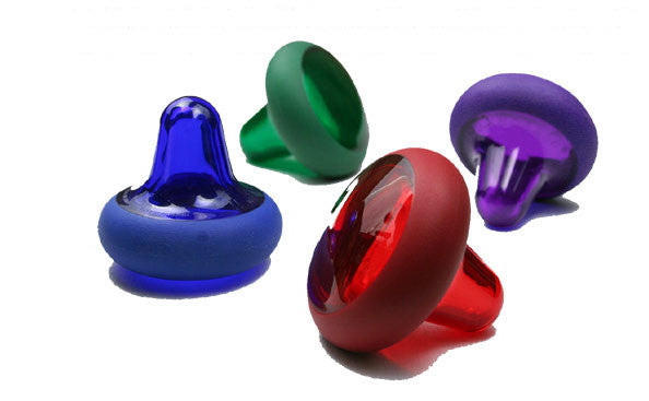 The Knobble II is the newly designed cousin of the
all-wood classic favorite of therapists and self-
care enthusiasts alike. Made of durable polymer.