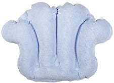 Inflate your bath comfort pillow to enjoy a relaxing warm bath